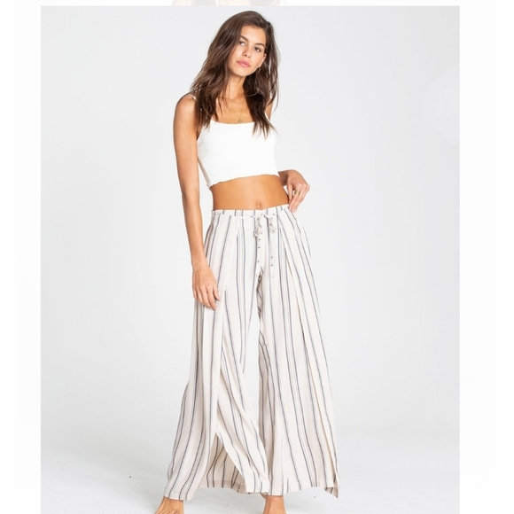 Billabong Pants - Billabong Strip Spirit Wrap Front Pants